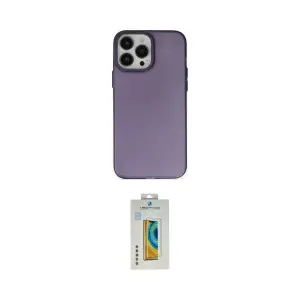 ieg™ iPhone 14 Pro Max Kılıf Ahenk Çizgi Prime - Siyah Polymer Nano Ekran Koruyucu