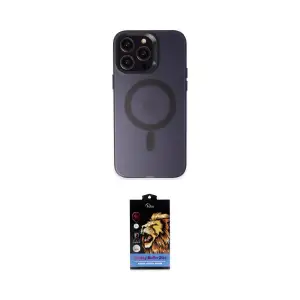 ieg™ iPhone 14 Pro Max Kılıf Kozmos Çizgi Prime - Siyah Buffer Hayalet Cam Ekran Koruyucu