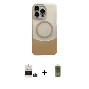 ieg™ iPhone 14 Pro Max Kılıf Kozmos Form Özel Seri - Siyah Joko Magic 5D Hayalet Cam + Bilvis Titan Kamera Lens - GD