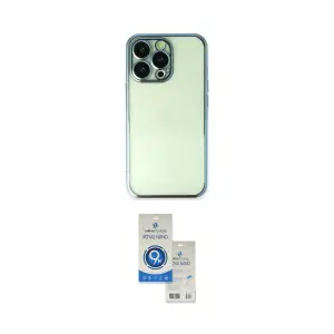 ieg™ iPhone 14 Pro Max Kılıf Vadi Minimal - Şeffaf Royal Nano Ekran Koruyucu