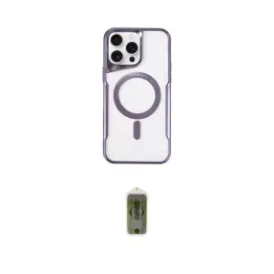 ieg™ iPhone 14 Pro Max Kılıf Yadigar Klasik Özel Seri - Siyah Joko Magic 5D Hayalet Cam