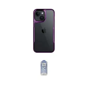 ieg™ iPhone 15 Kılıf Akış Çizgi Koleksiyonu - Siyah Joko Magic 5D Cam