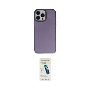 ieg™ iPhone 15 Pro Kılıf Ahenk Çizgi Prime - Şeffaf Pasifik Cam Ekran Koruyucu