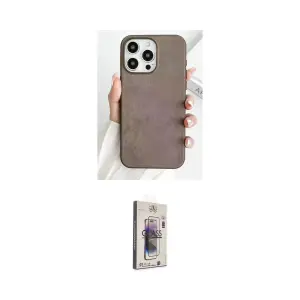 ieg™ iPhone 15 Pro Kılıf Pusula Modern - Siyah Bilvis 3D Cam Ekran Koruyucu