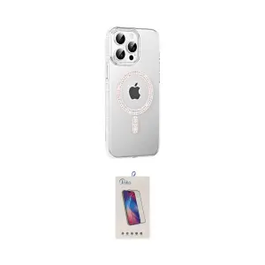 ieg™ iPhone 15 Pro Kılıf Yörünge Koleksiyonu - Siyah Joko 5D Cam