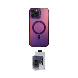 ieg™ iPhone 15 Pro Max Kılıf Doruk Klasik Prime - Siyah Vanessa Magic Cam
