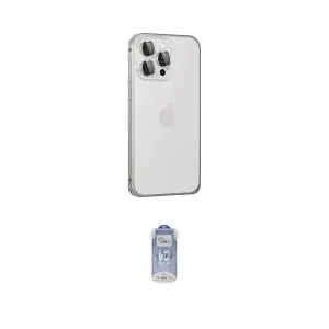 ieg™ iPhone 15 Pro Max Kılıf Eksen Form Serisi - Siyah Joko Magic 5D Cam