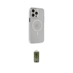 ieg™ iPhone 15 Pro Max Kılıf Kıvılcım Asil Özel Seri - Siyah Joko Magic 5D Hayalet Cam