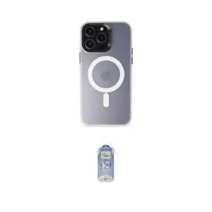 ieg™ iPhone 15 Pro Max Kılıf Kozmos Çizgi Prime - Siyah Joko Magic 5D Cam
