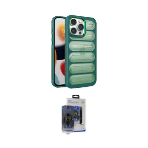 ieg™ iPhone 15 Pro Max Kılıf Yadigar Doku Özel Seri - Siyah Vanessa Magic Cam