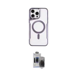 ieg™ iPhone 15 Pro Max Kılıf Yadigar Klasik Özel Seri - Siyah Vanessa Magic Hayalet Cam