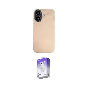 ieg™ iPhone 16 Kılıf Eksen Prime - Siyah Bilvis 5in1 3D Magic Cam Ekran Koruyucu