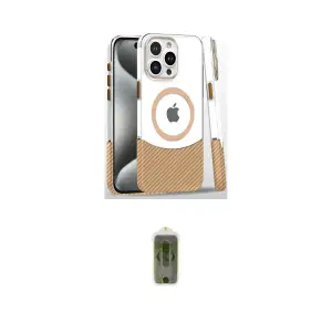 ieg™ iPhone 16 Pro Kılıf İz Asil Prime - Siyah Joko Magic 5D Hayalet Cam