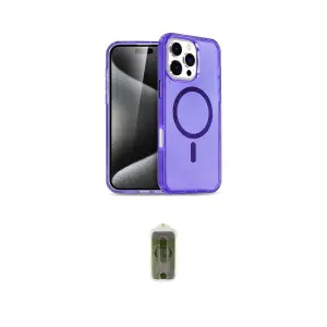 ieg™ iPhone 16 Pro Kılıf Nova Asil Prime - Siyah Joko Magic 5D Hayalet Cam