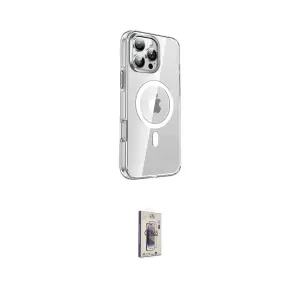 ieg™ iPhone 16 Pro Kılıf Nova Doku - Siyah Bilvis 3D Cam Ekran Koruyucu