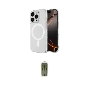 ieg™ iPhone 16 Pro Max Kılıf Ahenk Yansıma Prime - Siyah Joko Magic 5D Hayalet Cam