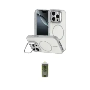 ieg™ iPhone 16 Pro Max Kılıf Çekirdek Klasik - Siyah Joko Magic 5D Hayalet Cam