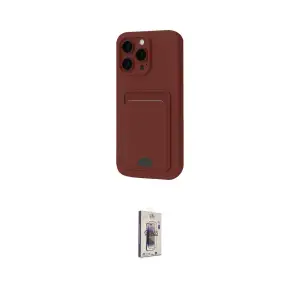 ieg™ iPhone 16 Pro Max Kılıf Vadi Çizgi Prime - Siyah Bilvis 3D Cam Ekran Koruyucu