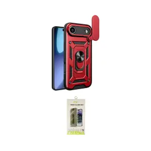ieg™ iPhone 17 Air Kılıf Ahenk Klasik - Siyah Joko Magic 5D Hayalet Cam
