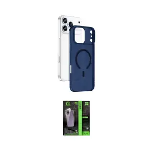 ieg™ iPhone 17 Pro Kılıf Ahenk Minimal Serisi - Şeffaf 360 Full Body Arka Koruyucu