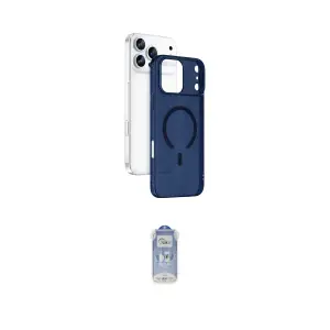ieg™ iPhone 17 Pro Max Kılıf Ahenk Minimal Serisi - Siyah Joko Magic 5D Cam