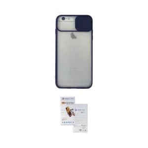 ieg™ iPhone 6 Plus Kılıf Vadi Çizgi - Siyah Seramik Nano Ekran Koruyucu