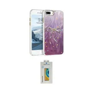 ieg™ iPhone 7 Plus Kılıf Zirve Modern Prime - Siyah Polymer Nano Ekran Koruyucu