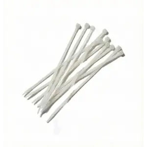 Kablo Bağı Kelepçe Cırt 4,8x400mm 10lu Beyaz