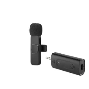 Kablosuz Mikrofon 3.5 Mm Siyah HDX2787