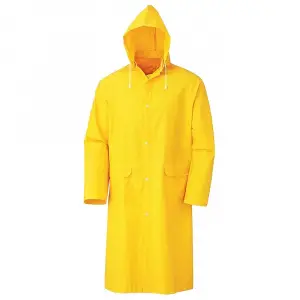 ieg™ Kapşonlu Cepli Lüx Yağmurluk Sarı - Standart Beden 2xl