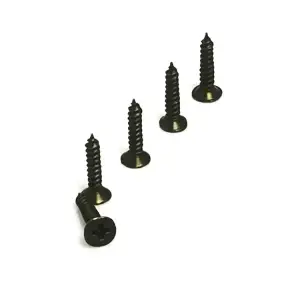 ieg™ Klips, Menteşe, Ayak Vidası 2,2x7,5mm Çelik - Siyah 100 Adet