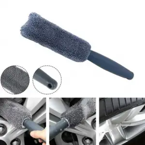 Mikrofiber Jant ve Lastik Temizleme Fırçası