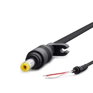 Notebook Adaptör Kablosu 4.8*1.7 Hp 30W-90W 1.2M Siyah HDX5546