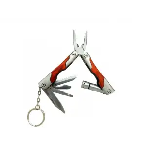 ieg™ P 1172 Ahşap Mini Çok Amaçlı Pense / Çakı 7cm - Ahşap Metal Sap (Multitool)