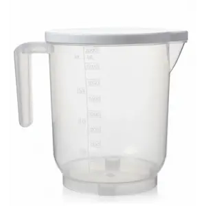 ieg™ Pratik Mutfak Ölçü Kabı - 2 Litre Dereceli Şeffaf Hazne Bpa Free