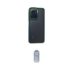 ieg™ Redmi Note 12 4G Kılıf Eksen Doku Prime - Siyah Joko Magic 5D Cam