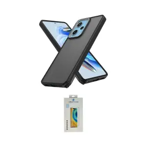 ieg™ Redmi Note 12 Pro 5G Kılıf Atlas Form - Siyah Polymer Nano Ekran Koruyucu