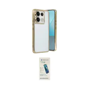 ieg™ Redmi Note 13 Pro 5G Kılıf Vadi Minimal - Şeffaf Pasifik Cam Ekran Koruyucu