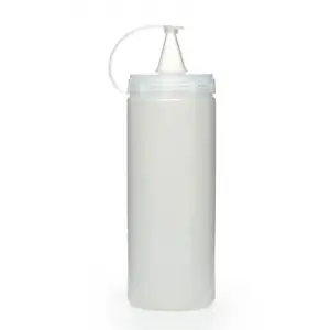 ieg™ Şeffaf Sos Şişesi - 1000ml Dev Boy 3 Adet