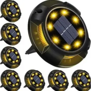 Solar Güneş Panelli LED Bahçe Ledi (4lü)