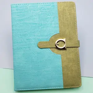 Termo Deri Defter Turkuaz