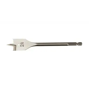 ieg™ Tomax Yaprak Tip Ahşap Matkap Ucu 24x405mm - HEX Saplı
