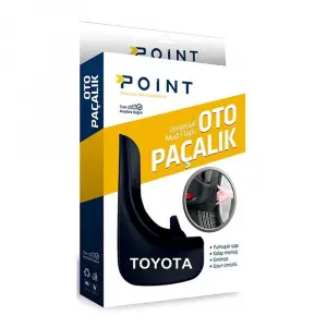 Toyota Paçalık Tozluk Çamurluk Universal Siyah 2li