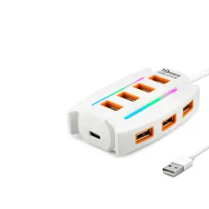 Usb Hub 10*Usb 1.2M Beyaz HDX7037