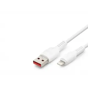 Usb Lightning Şarj Ve Data Kablosu 3.4A 20W 1 M - Beyaz ND1153