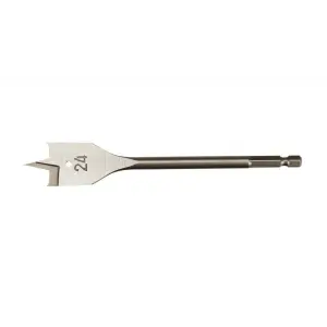 Yaprak Tip Ahşap Matkap Ucu 22x170mm - HEX Saplı