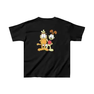 iegiyim™ Çocuk Unisex Baskılı T-Shirt - Siyah