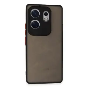 İnfinix Zero 30 4g Kılıf Montreal Silikon Kapak - Siyah