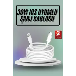 İos Uyumlu 8 X Xs Xr 11 12 13 14/pro Max Mini Plus Şarj Kablosu
