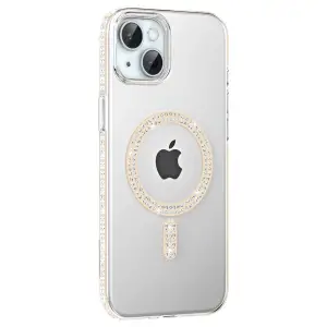 Joko Apple İphone 14 Move Taşlı Magsafe Kapak - Pembe